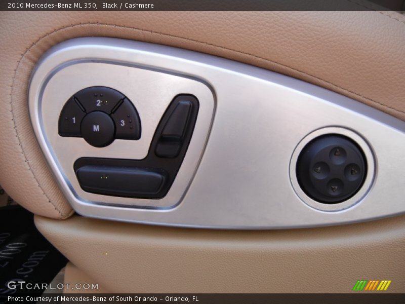 Black / Cashmere 2010 Mercedes-Benz ML 350