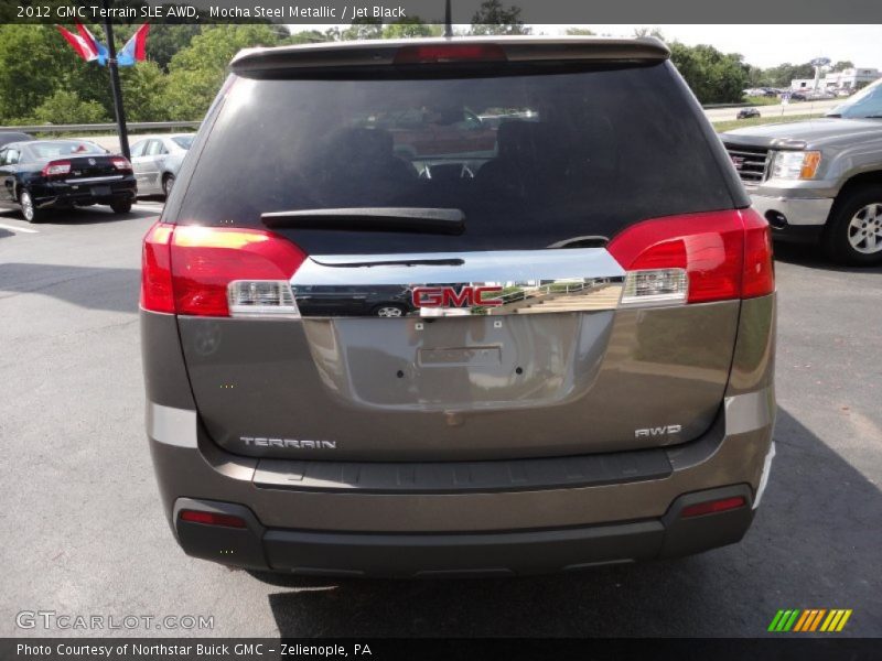 Mocha Steel Metallic / Jet Black 2012 GMC Terrain SLE AWD