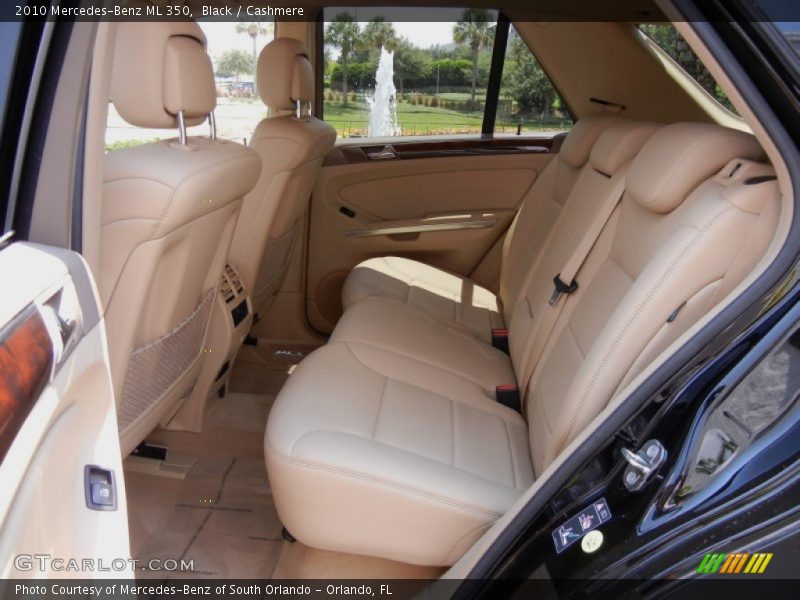 Black / Cashmere 2010 Mercedes-Benz ML 350