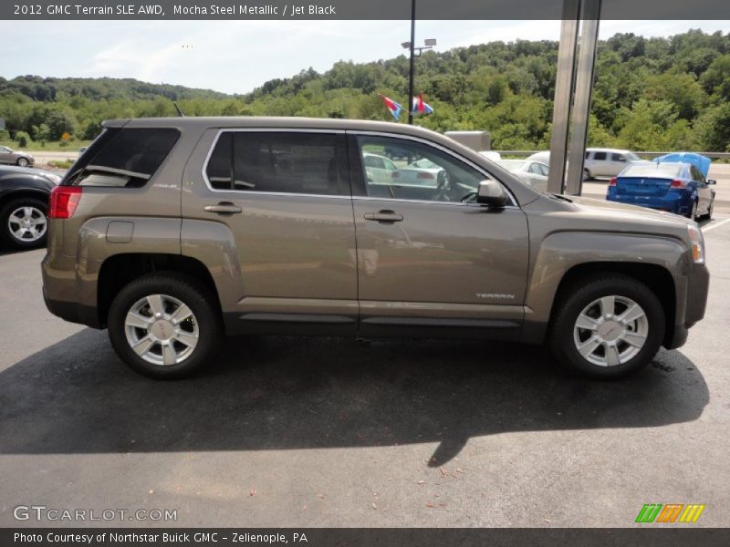 Mocha Steel Metallic / Jet Black 2012 GMC Terrain SLE AWD