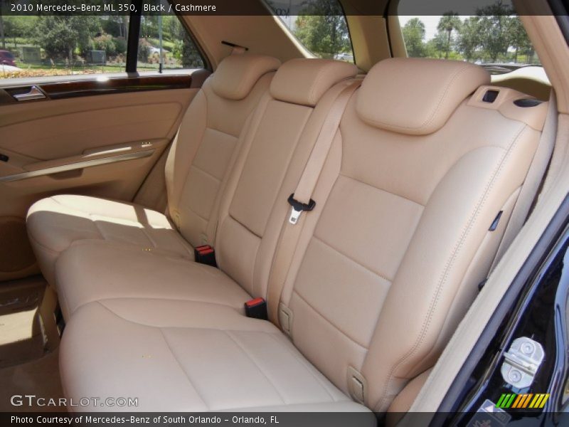 Black / Cashmere 2010 Mercedes-Benz ML 350