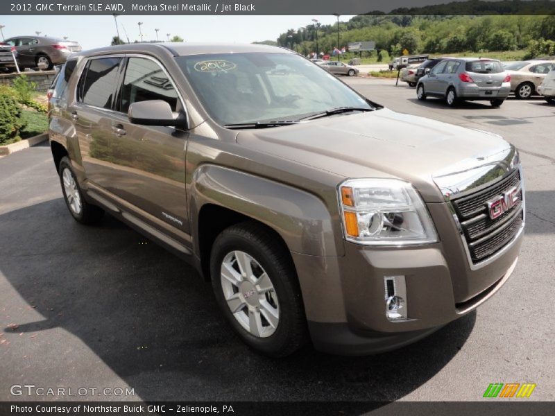 Mocha Steel Metallic / Jet Black 2012 GMC Terrain SLE AWD