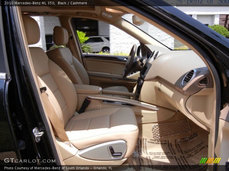 Black / Cashmere 2010 Mercedes-Benz ML 350