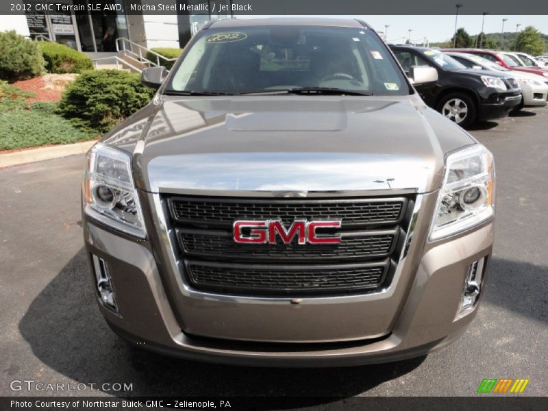 Mocha Steel Metallic / Jet Black 2012 GMC Terrain SLE AWD