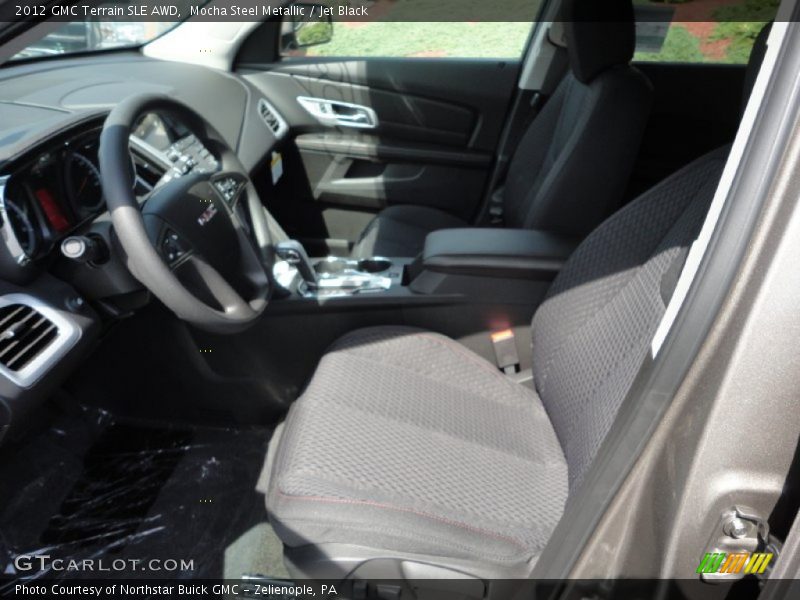 Mocha Steel Metallic / Jet Black 2012 GMC Terrain SLE AWD
