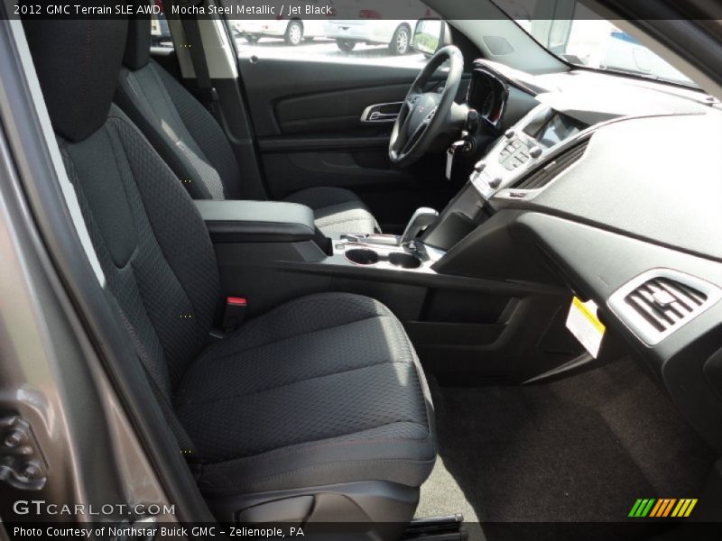Mocha Steel Metallic / Jet Black 2012 GMC Terrain SLE AWD
