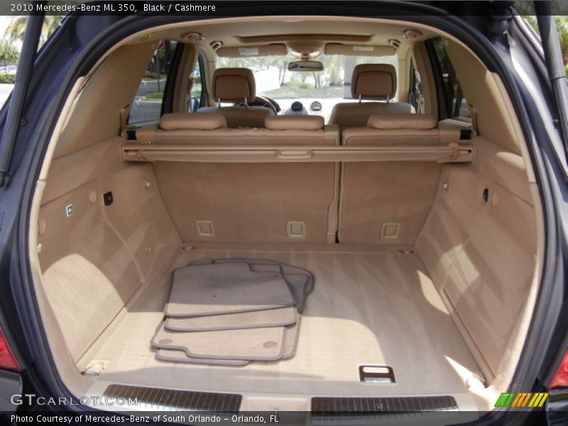 Black / Cashmere 2010 Mercedes-Benz ML 350