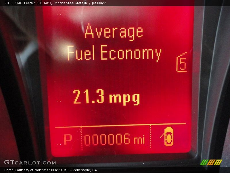 Mocha Steel Metallic / Jet Black 2012 GMC Terrain SLE AWD