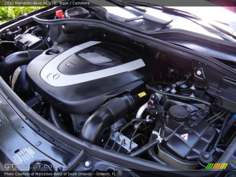 Black / Cashmere 2010 Mercedes-Benz ML 350