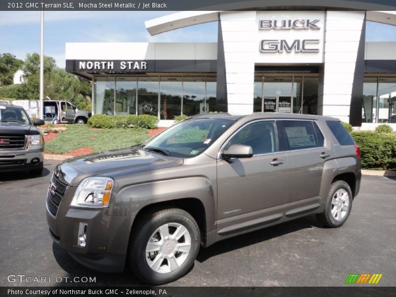 Mocha Steel Metallic / Jet Black 2012 GMC Terrain SLE