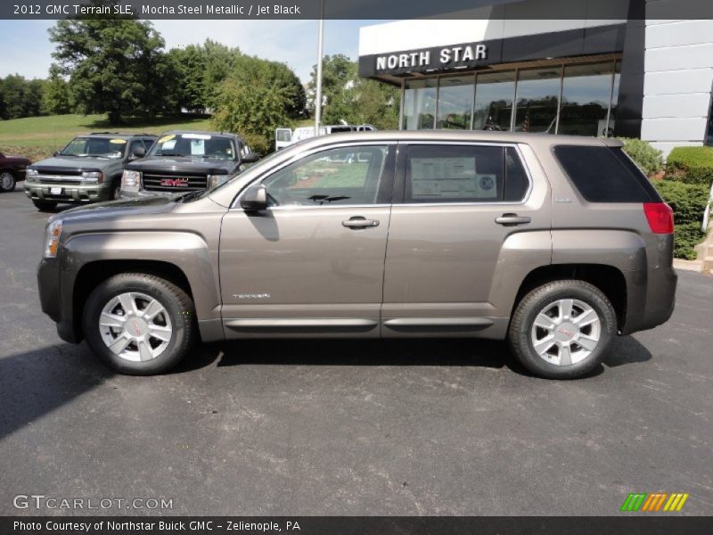 Mocha Steel Metallic / Jet Black 2012 GMC Terrain SLE