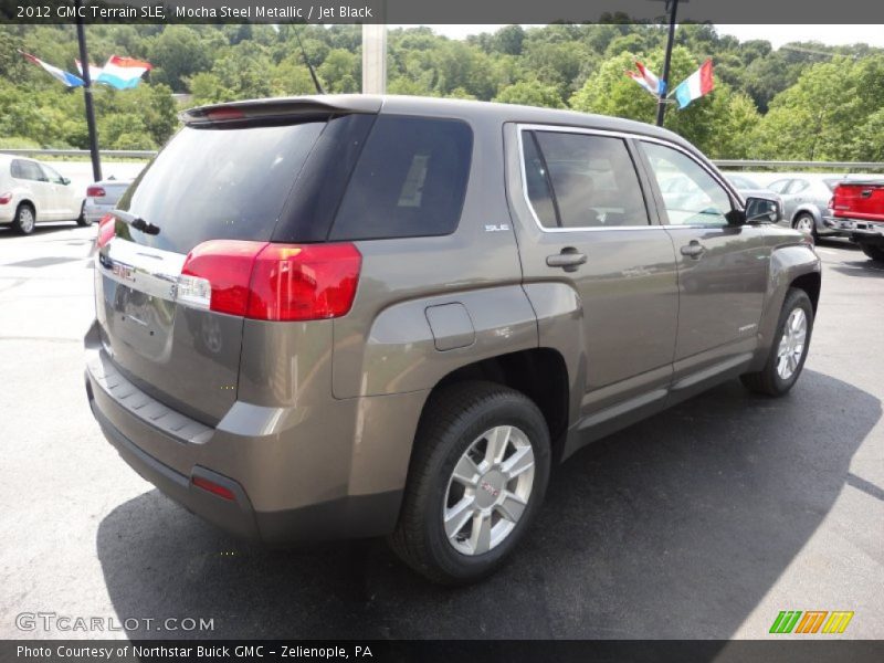 Mocha Steel Metallic / Jet Black 2012 GMC Terrain SLE