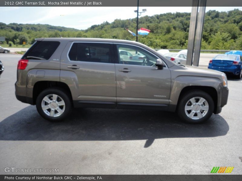 Mocha Steel Metallic / Jet Black 2012 GMC Terrain SLE