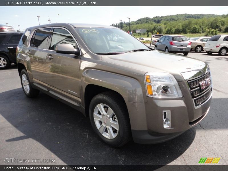 Mocha Steel Metallic / Jet Black 2012 GMC Terrain SLE