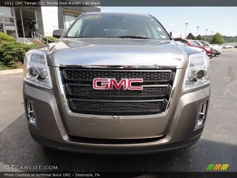 Mocha Steel Metallic / Jet Black 2012 GMC Terrain SLE