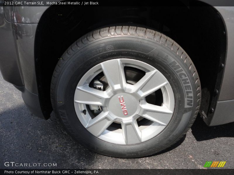 Mocha Steel Metallic / Jet Black 2012 GMC Terrain SLE
