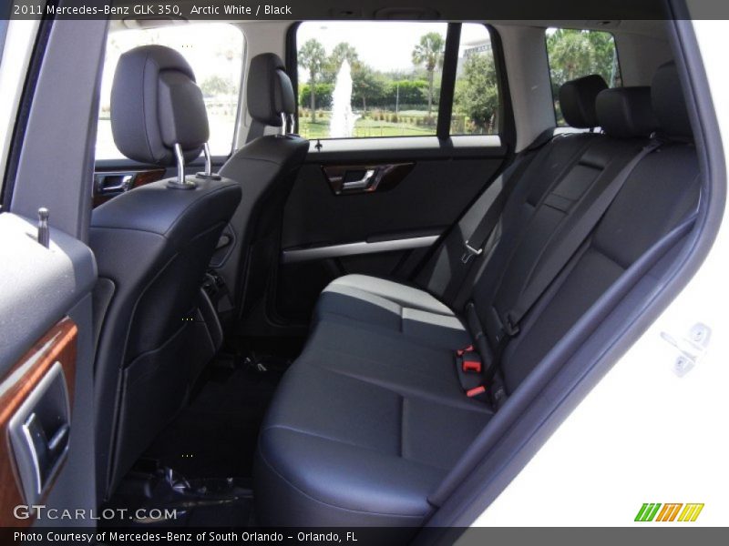 Arctic White / Black 2011 Mercedes-Benz GLK 350