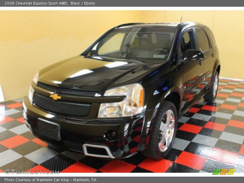 Black / Ebony 2008 Chevrolet Equinox Sport AWD