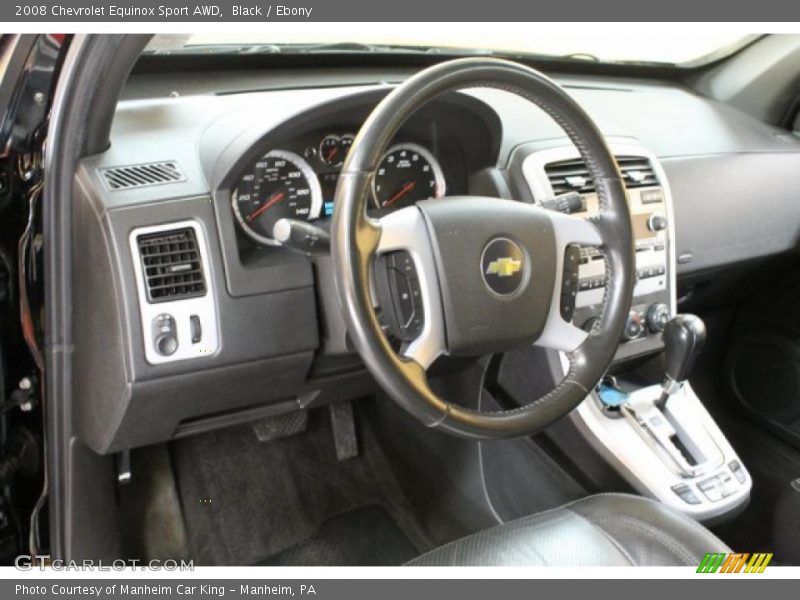 Black / Ebony 2008 Chevrolet Equinox Sport AWD