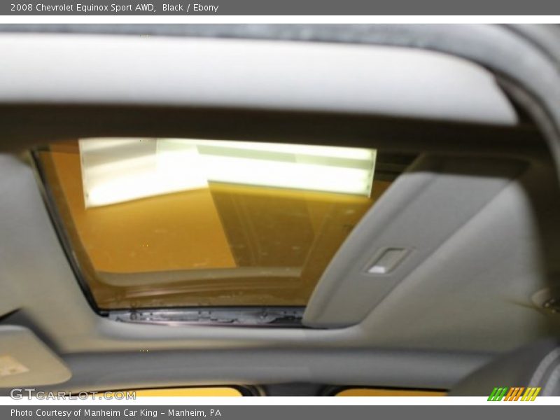 Black / Ebony 2008 Chevrolet Equinox Sport AWD