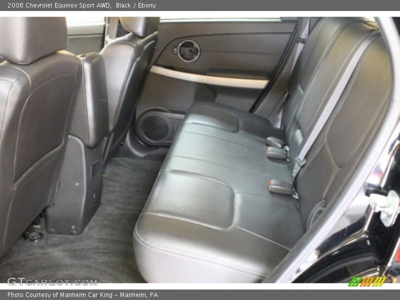  2008 Equinox Sport AWD Ebony Interior