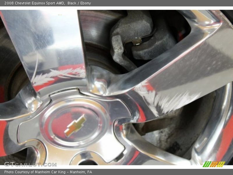 Black / Ebony 2008 Chevrolet Equinox Sport AWD