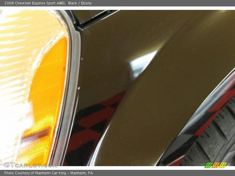 Black / Ebony 2008 Chevrolet Equinox Sport AWD