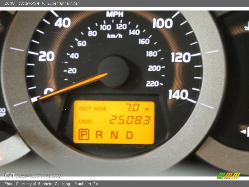 Super White / Ash 2008 Toyota RAV4 I4