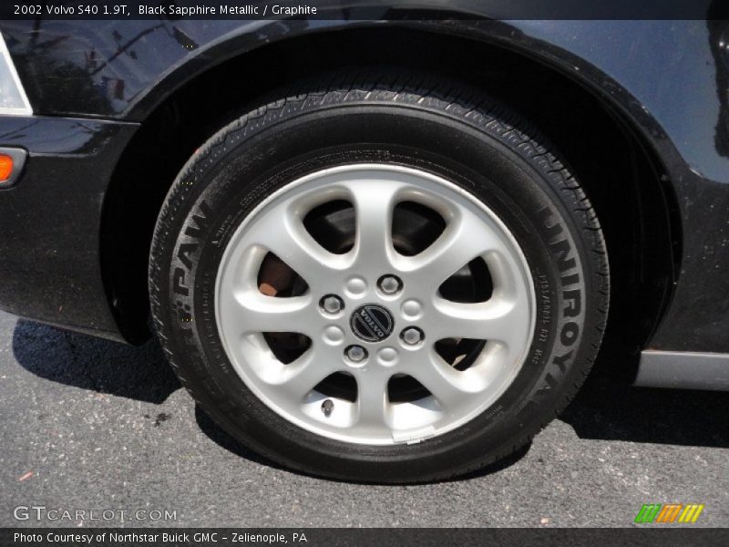 Black Sapphire Metallic / Graphite 2002 Volvo S40 1.9T