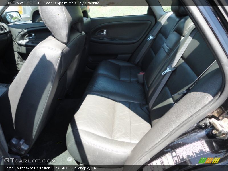 Black Sapphire Metallic / Graphite 2002 Volvo S40 1.9T