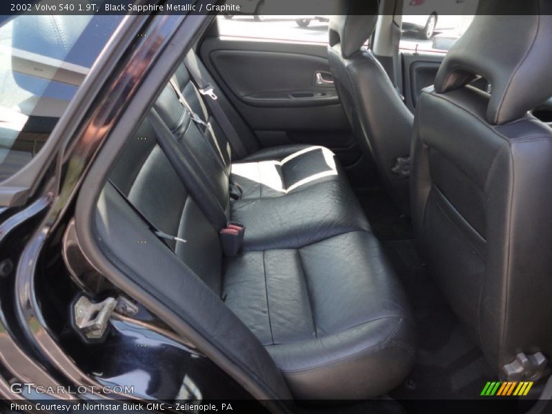 Black Sapphire Metallic / Graphite 2002 Volvo S40 1.9T