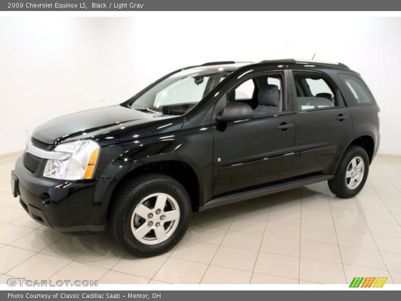 Black / Light Gray 2009 Chevrolet Equinox LS