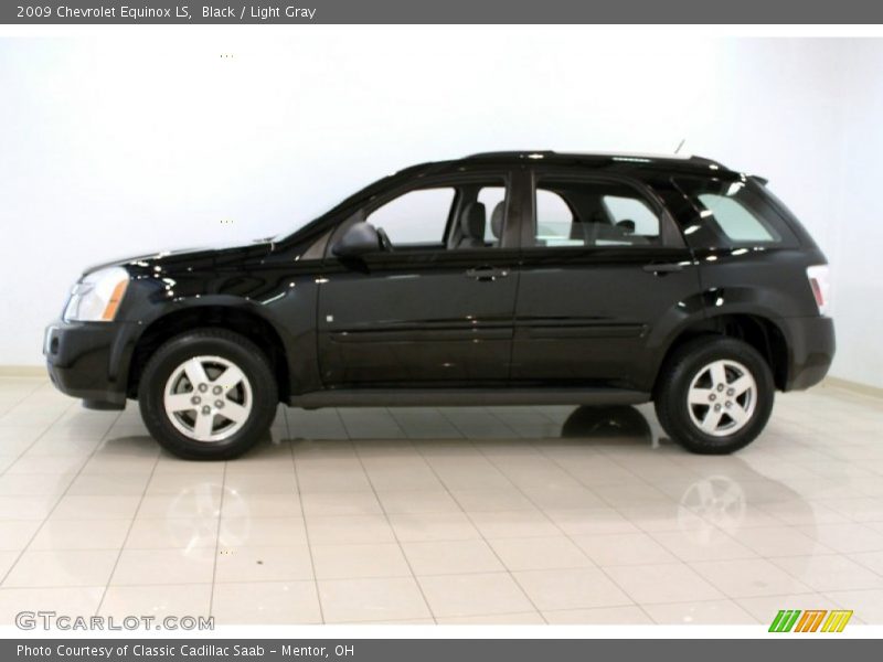 Black / Light Gray 2009 Chevrolet Equinox LS