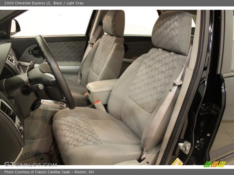 Black / Light Gray 2009 Chevrolet Equinox LS