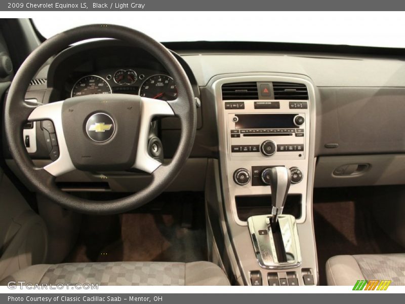 Black / Light Gray 2009 Chevrolet Equinox LS