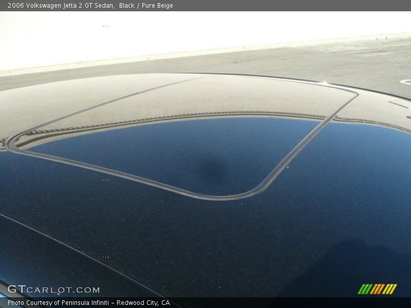 Black / Pure Beige 2006 Volkswagen Jetta 2.0T Sedan