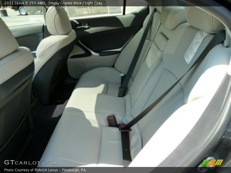 Smoky Granite Mica / Light Gray 2011 Lexus IS 250 AWD