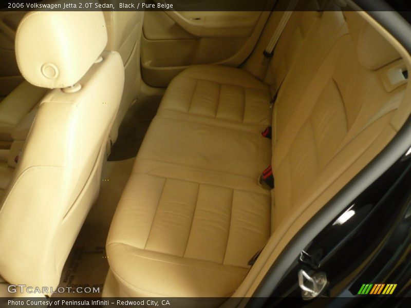 Black / Pure Beige 2006 Volkswagen Jetta 2.0T Sedan