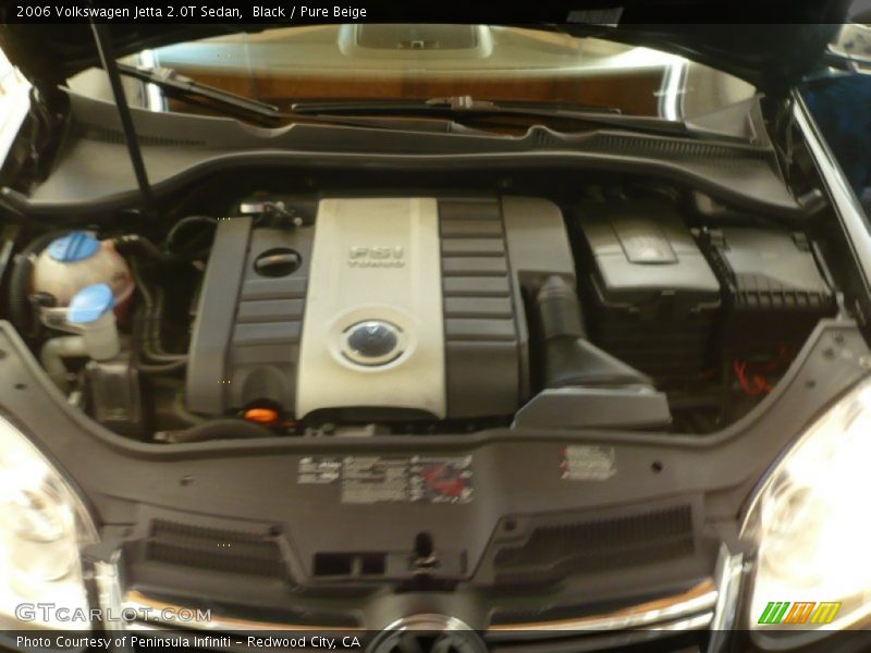 Black / Pure Beige 2006 Volkswagen Jetta 2.0T Sedan