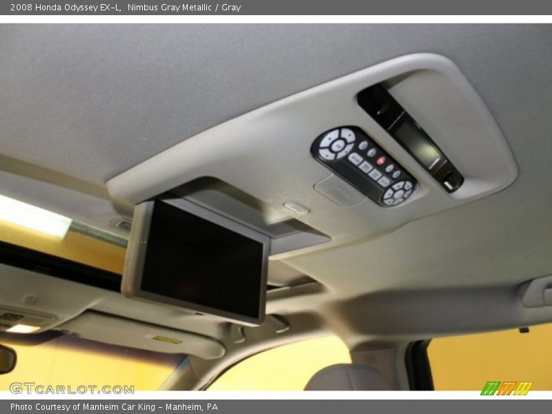 Nimbus Gray Metallic / Gray 2008 Honda Odyssey EX-L