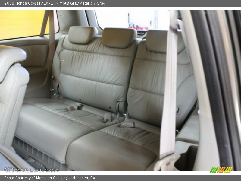 Nimbus Gray Metallic / Gray 2008 Honda Odyssey EX-L
