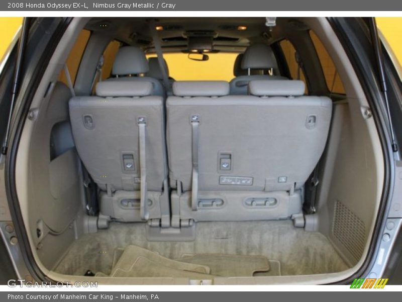 Nimbus Gray Metallic / Gray 2008 Honda Odyssey EX-L