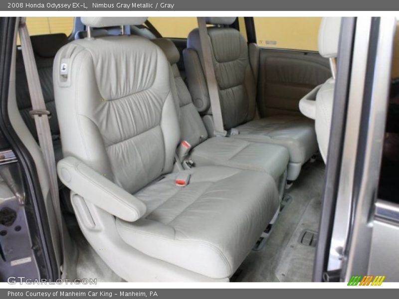 Nimbus Gray Metallic / Gray 2008 Honda Odyssey EX-L