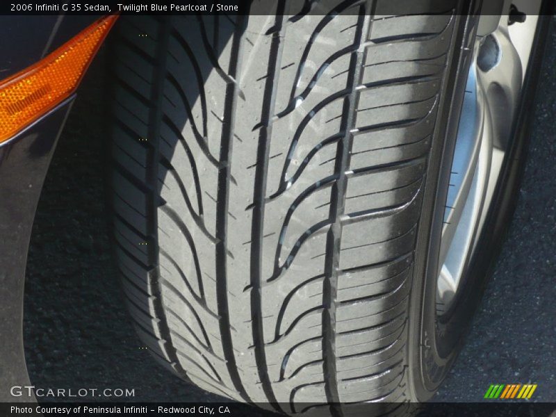 Twilight Blue Pearlcoat / Stone 2006 Infiniti G 35 Sedan