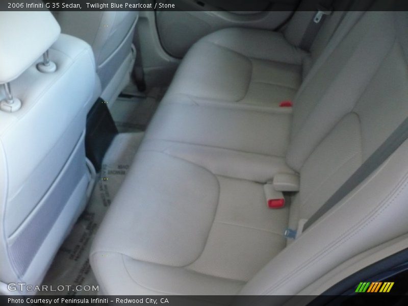 Twilight Blue Pearlcoat / Stone 2006 Infiniti G 35 Sedan
