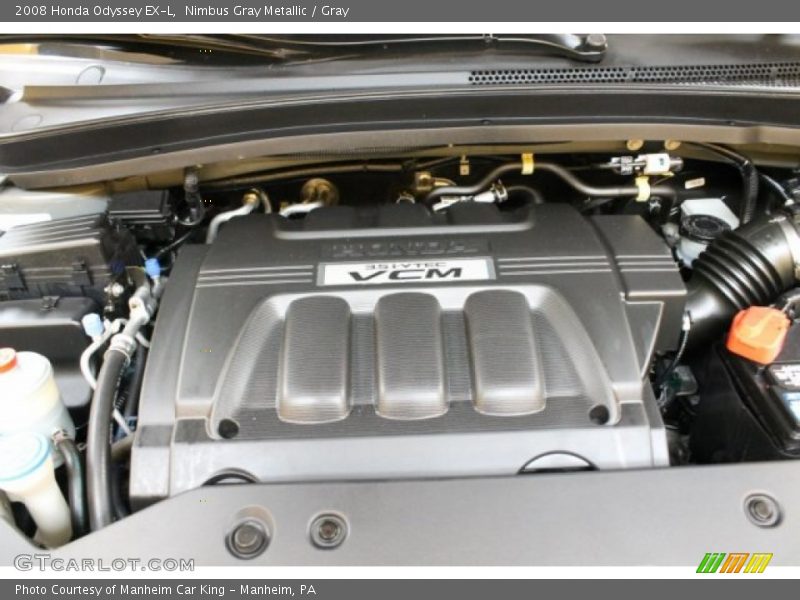 Nimbus Gray Metallic / Gray 2008 Honda Odyssey EX-L