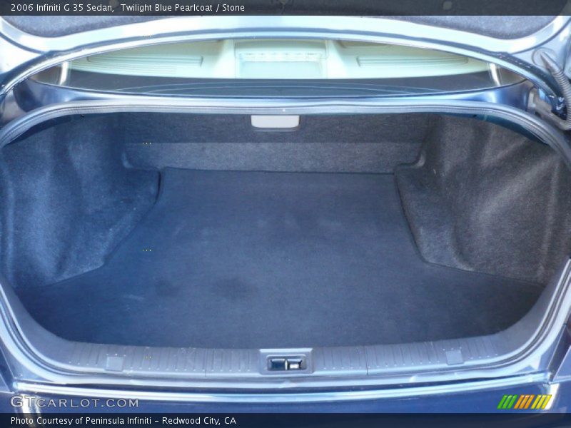 Twilight Blue Pearlcoat / Stone 2006 Infiniti G 35 Sedan