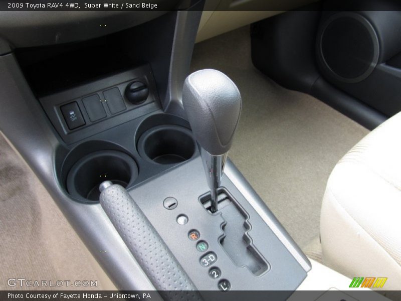 Super White / Sand Beige 2009 Toyota RAV4 4WD