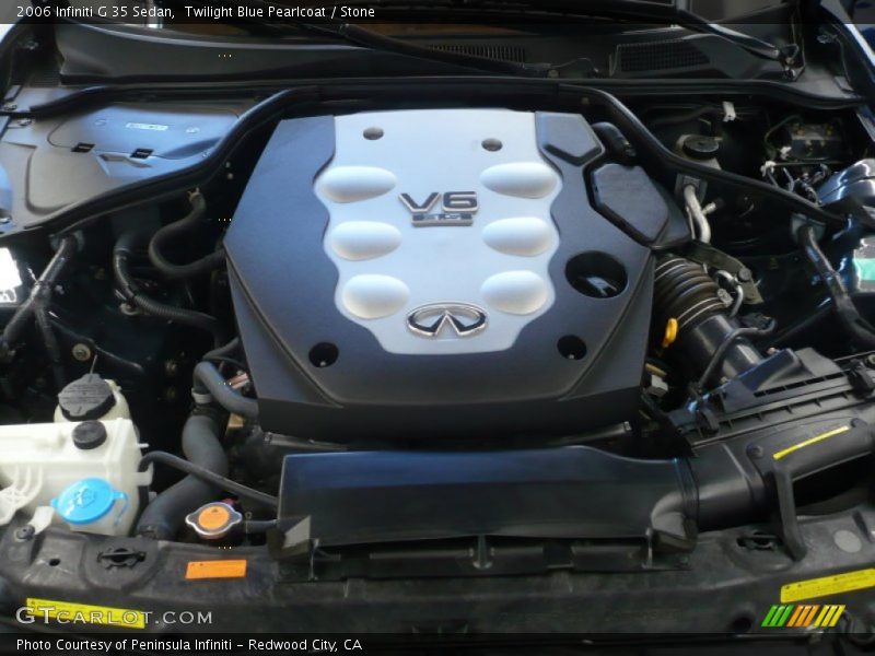 Twilight Blue Pearlcoat / Stone 2006 Infiniti G 35 Sedan