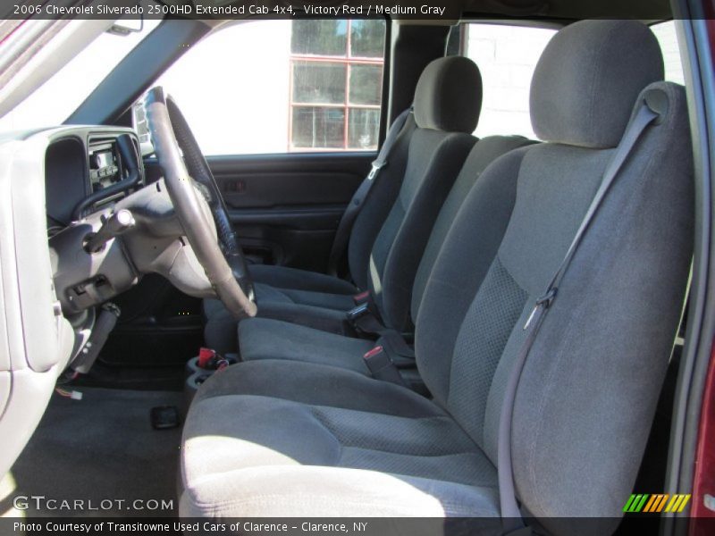 Victory Red / Medium Gray 2006 Chevrolet Silverado 2500HD Extended Cab 4x4